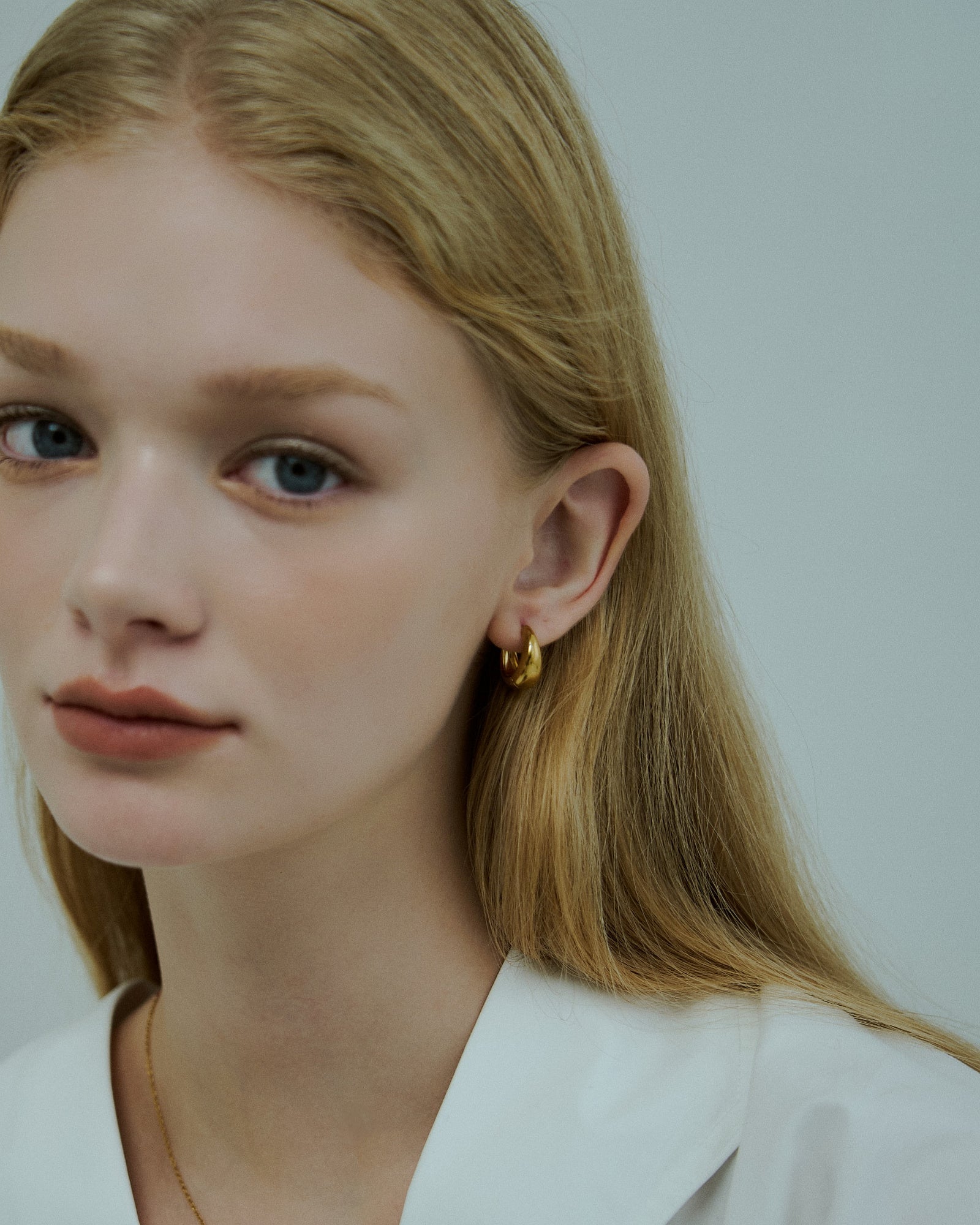 Chubby Drop Hoop Pierce
