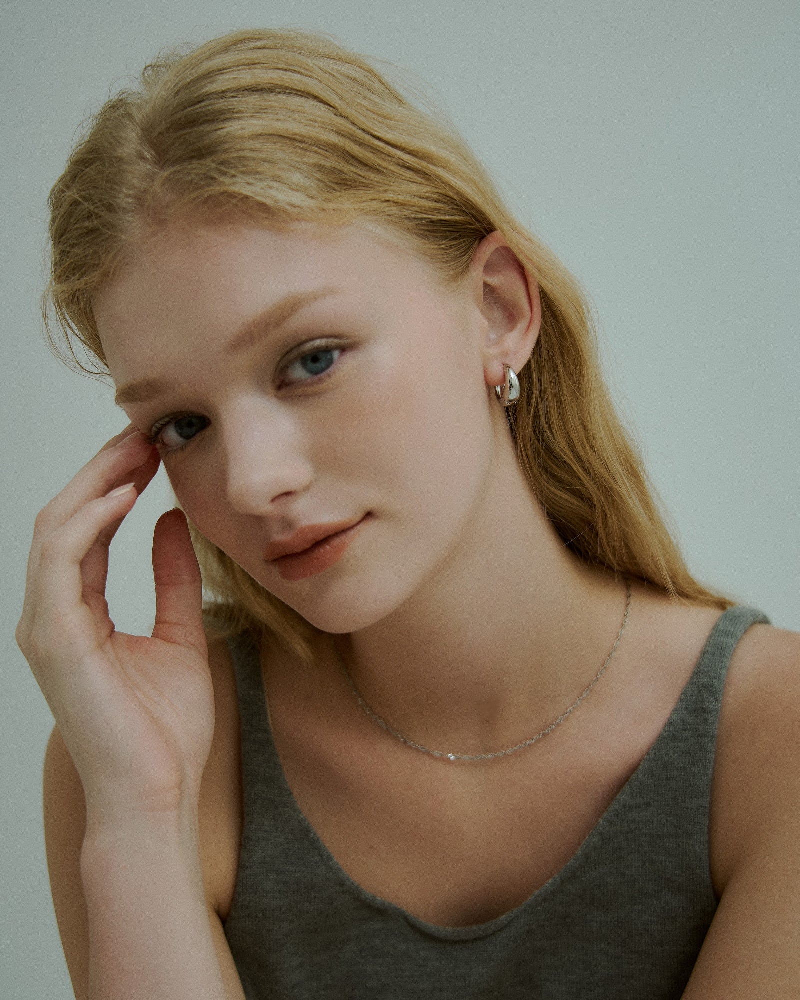 Chubby Drop Hoop Pierce