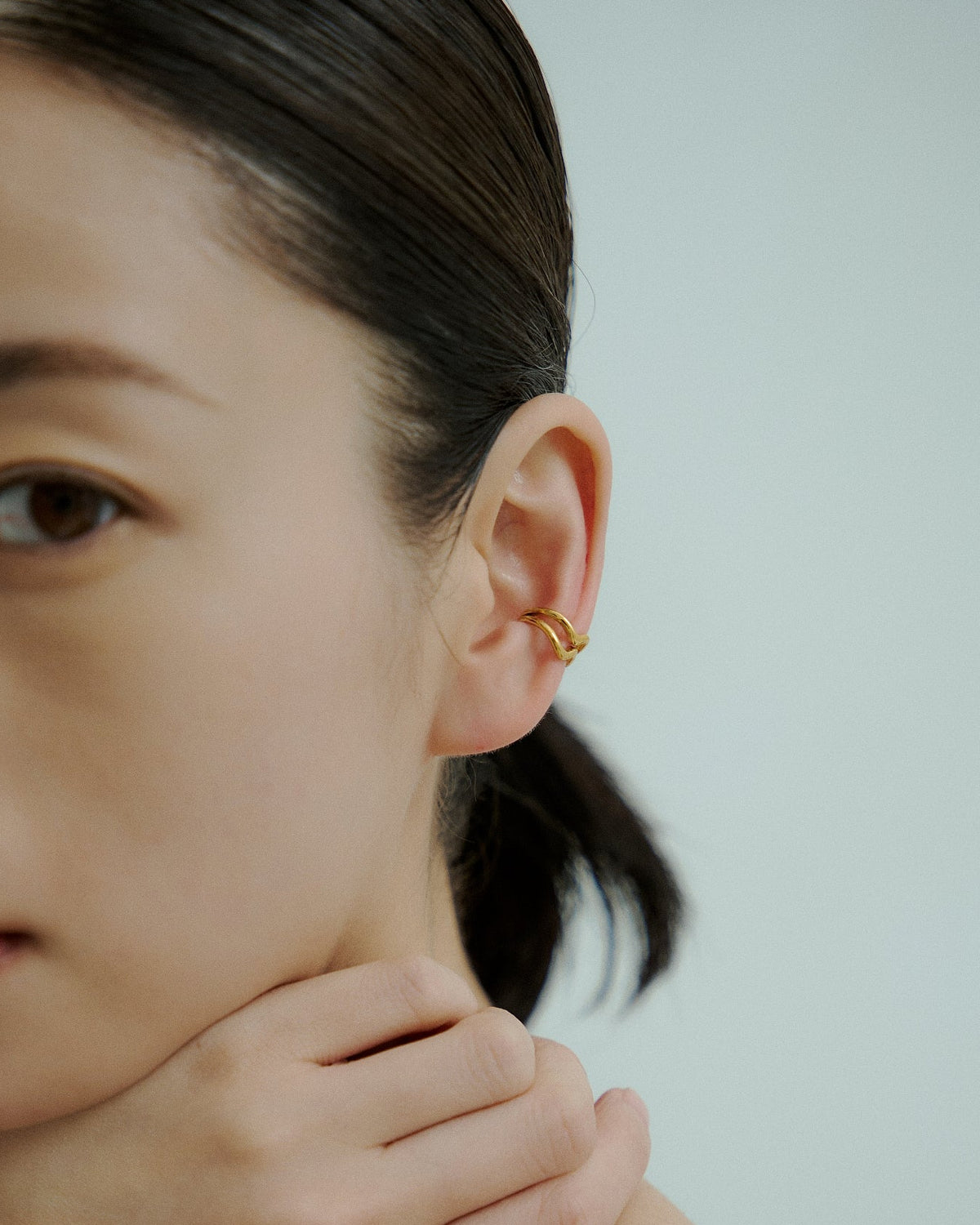 Double Wave Ear Cuff