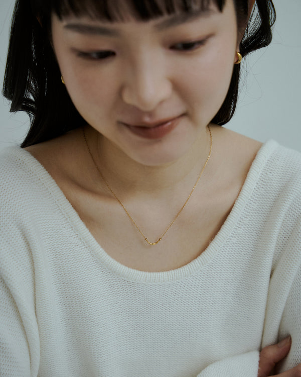 Mini Crescent Necklace