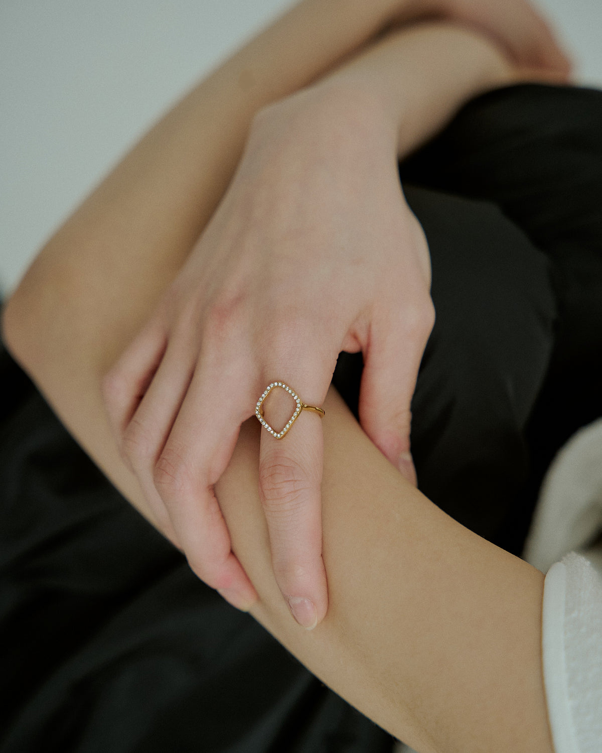 Rhomboid Bijou Ring