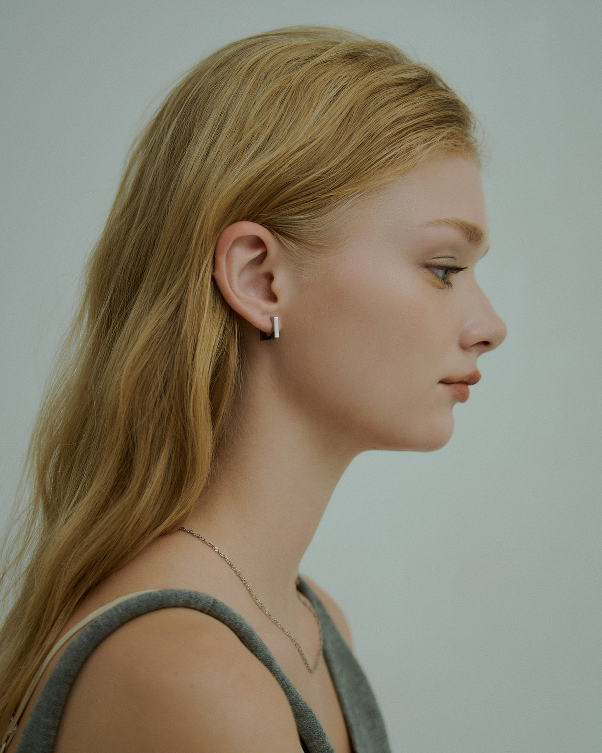 Round Square Hoop Pierce