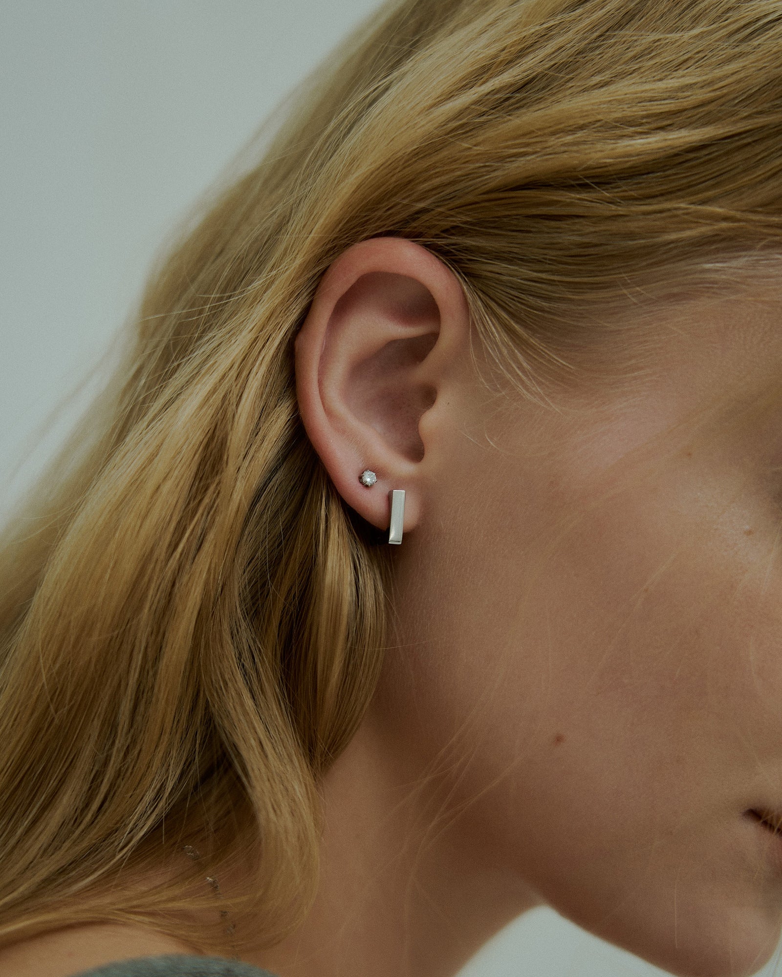 Round Square Hoop Pierce