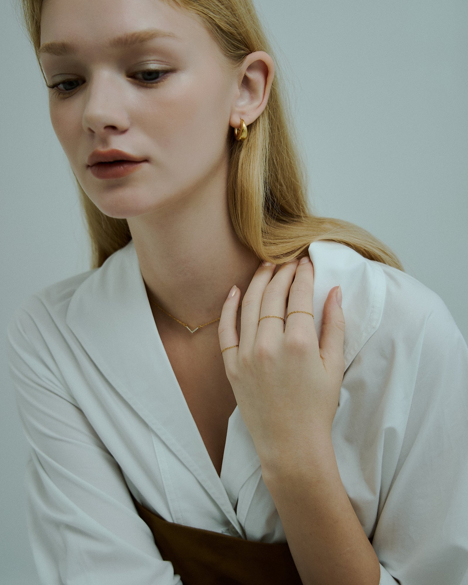 Sheer Chain Ring
