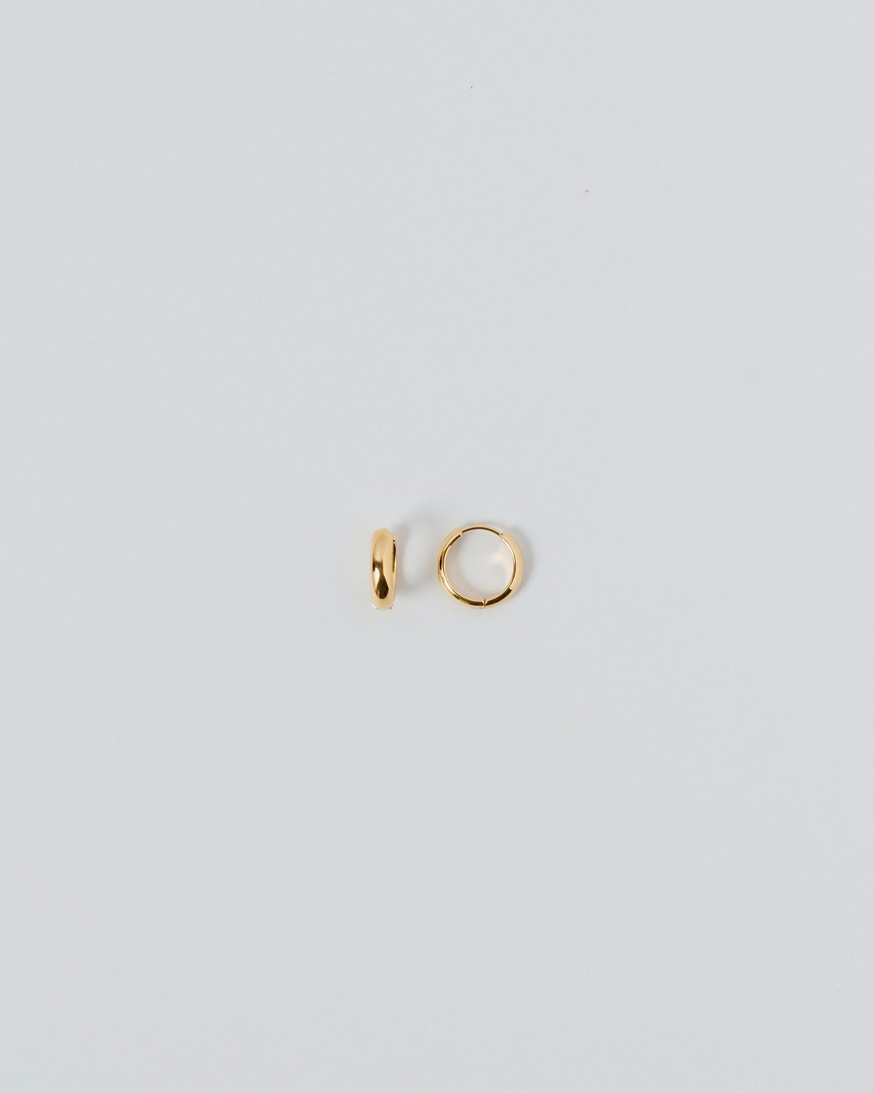 [24KGP]Bold Small Hoop Pierce