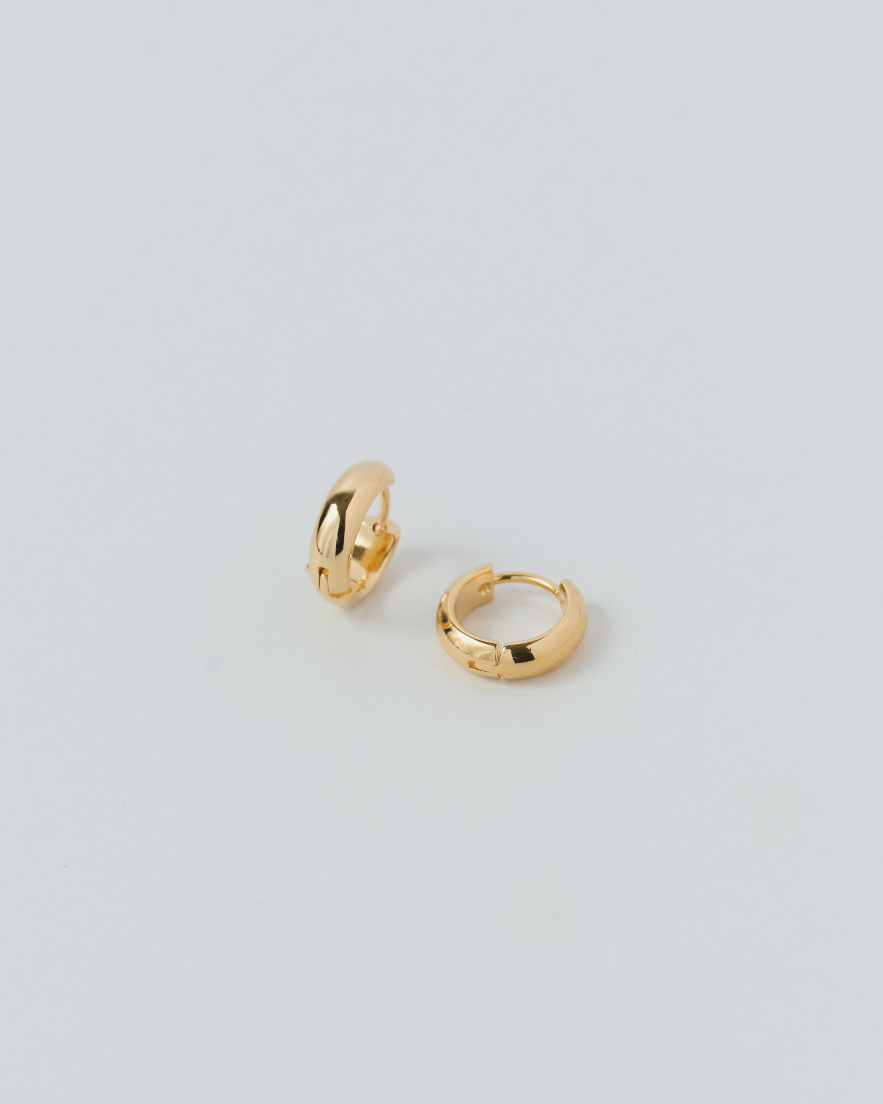 [24KGP]Bold Small Hoop Pierce