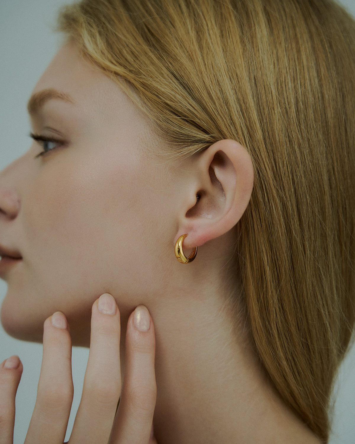 [24KGP] Drop Hoop Pierce