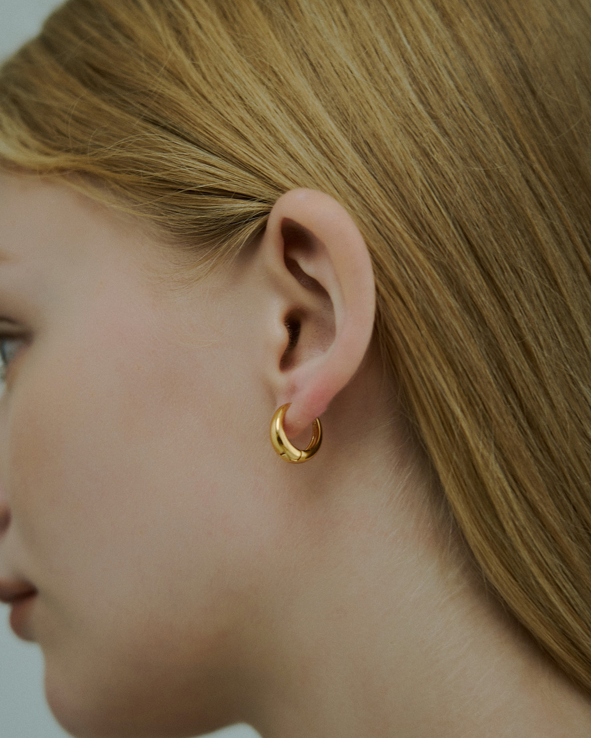 [24KGP] Drop Hoop Pierce