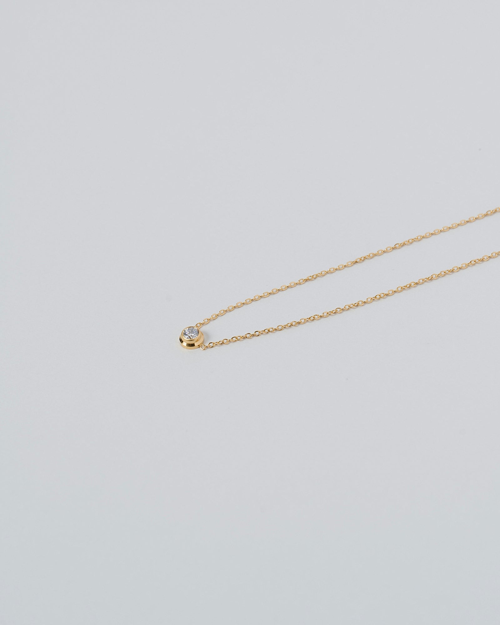 [24KGP]Mini Carat Necklace