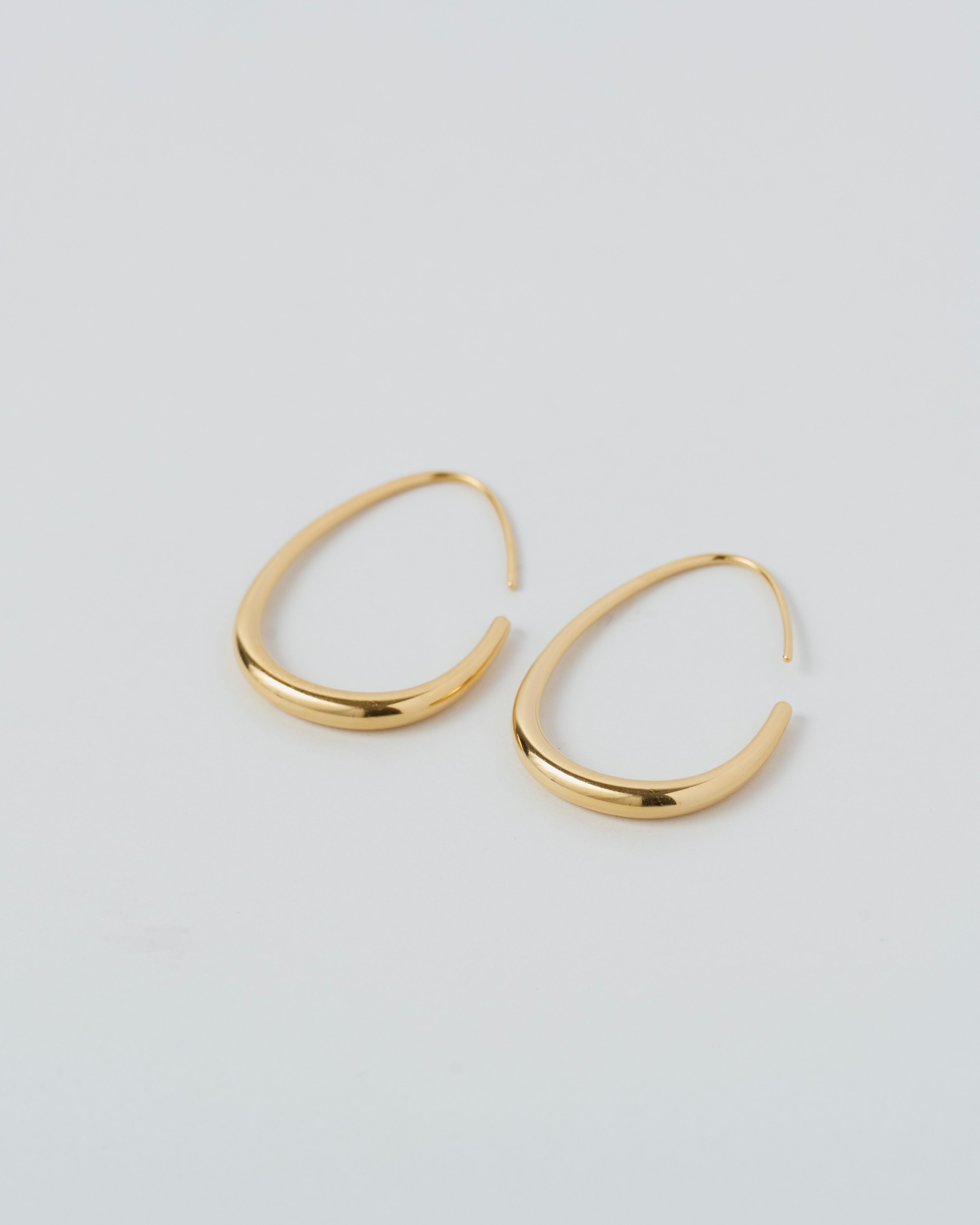 [24KGP]Oval Hook Pierce