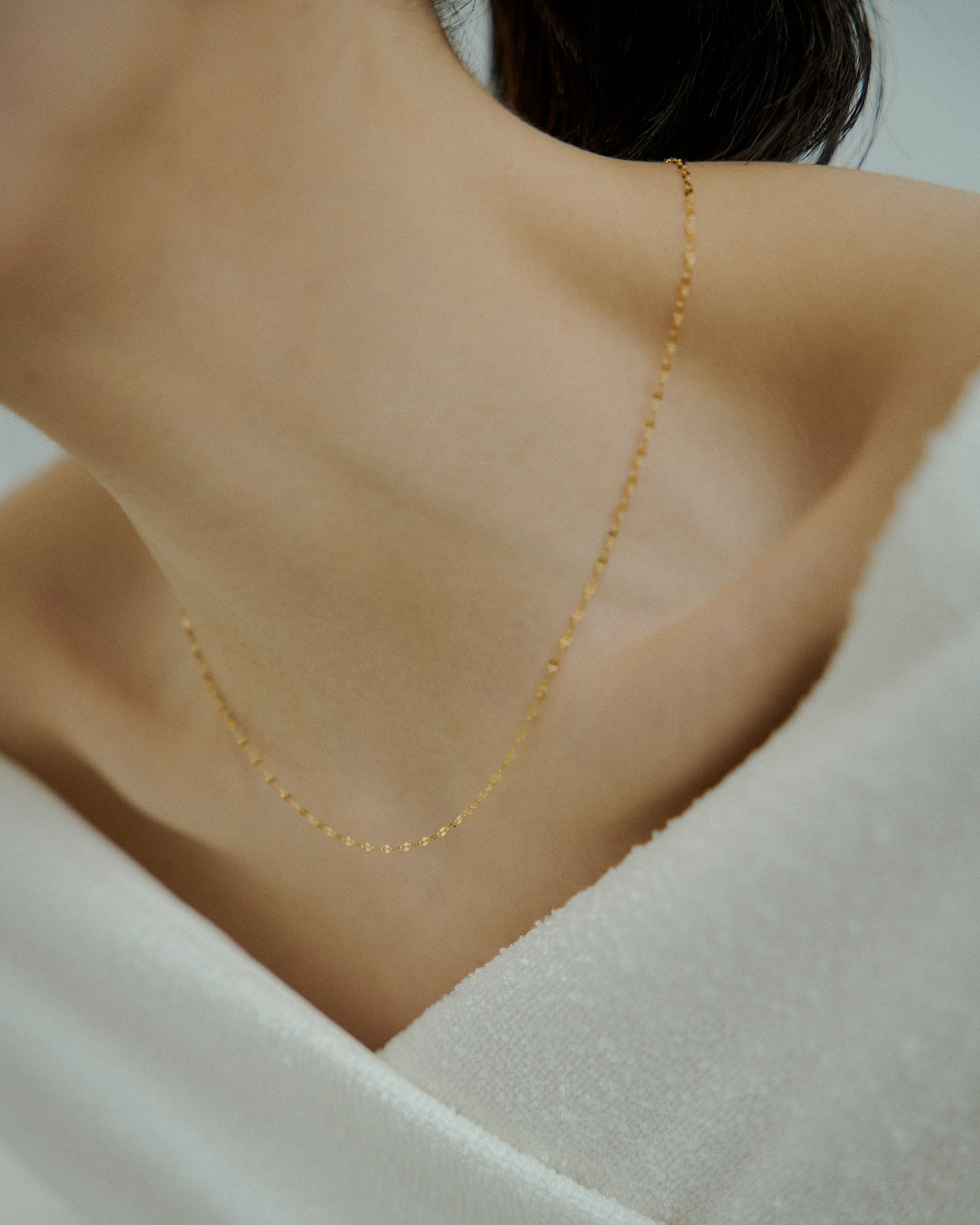 [24KGP]Skin Sparkle Necklace