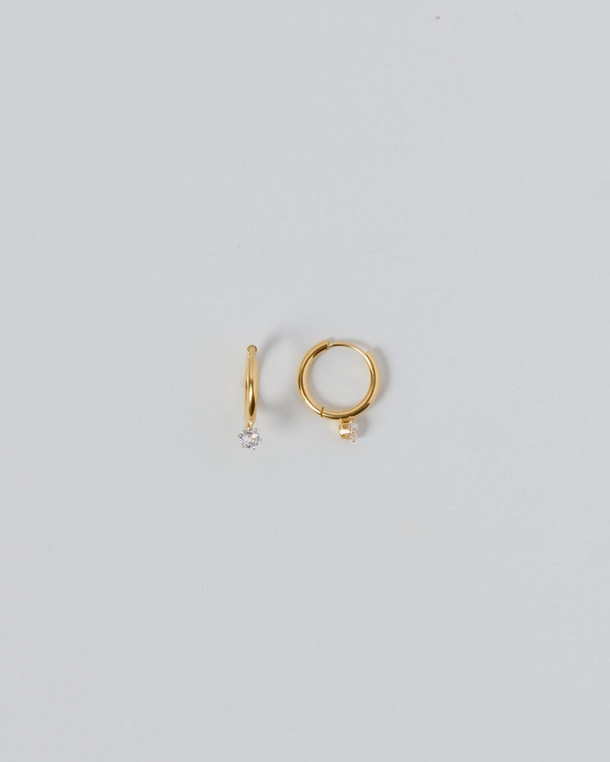 [24KGP]Zirconia Hoop Pierce