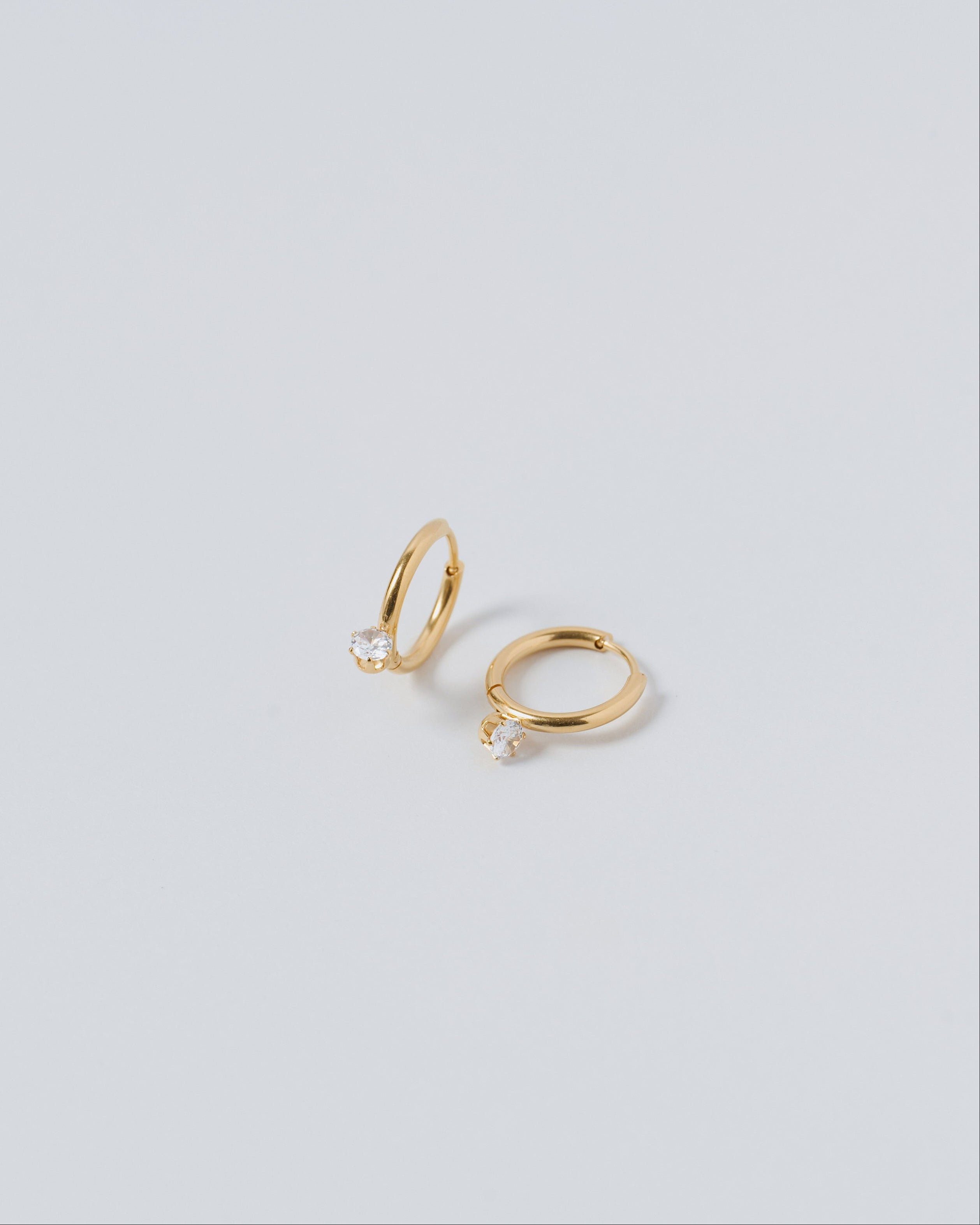[24KGP]Zirconia Hoop Pierce