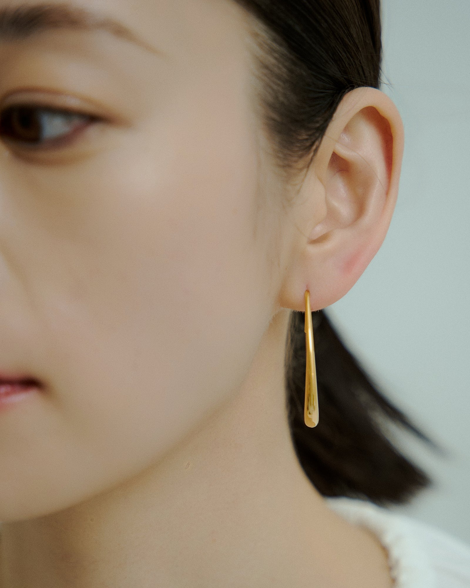 [24KGP]Oval Hook Pierce