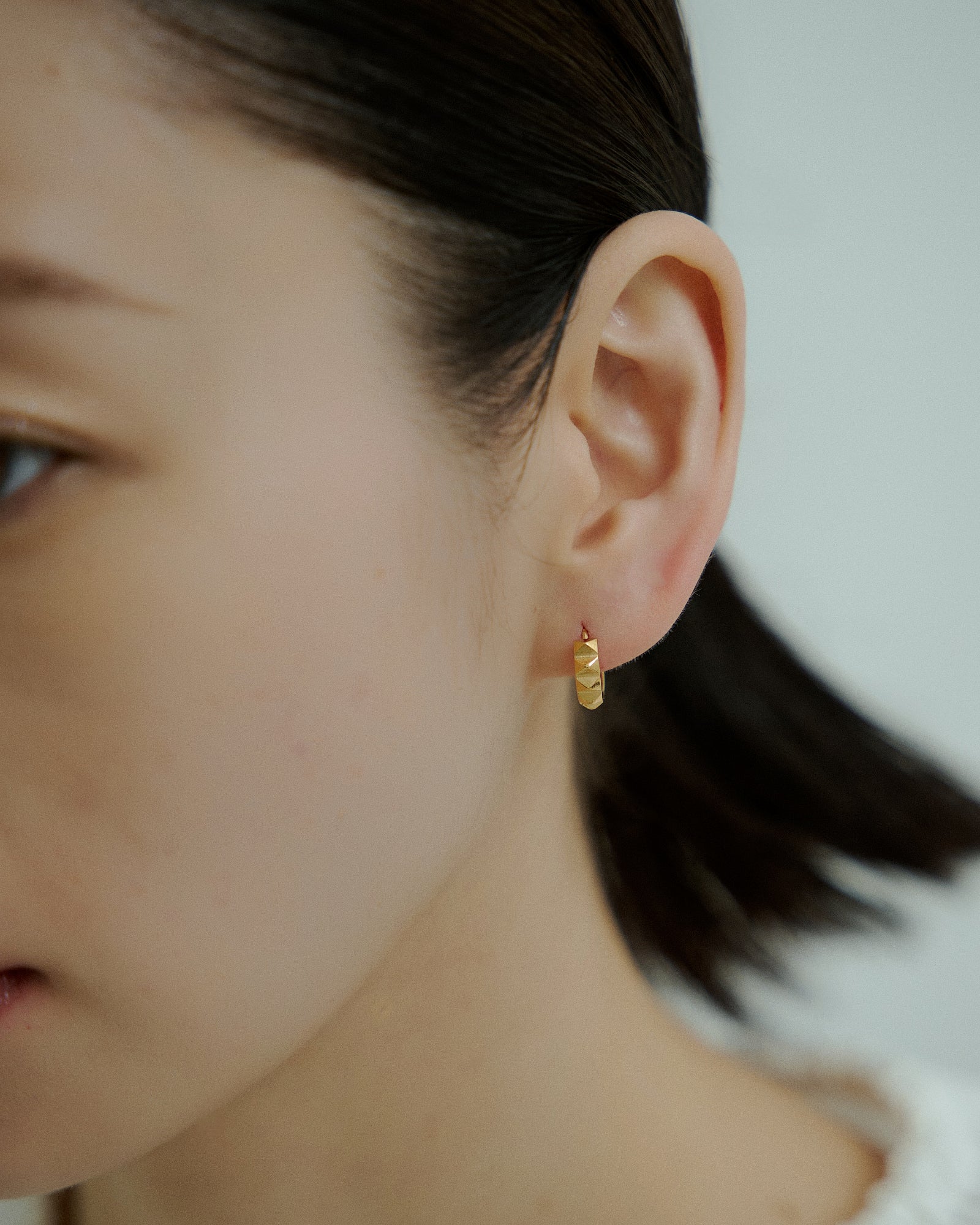 [24KGP]Studs Hoop Pierce