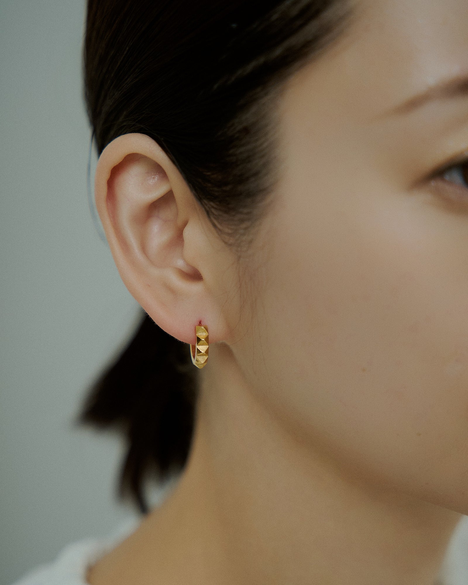 [24KGP]Studs Hoop Pierce