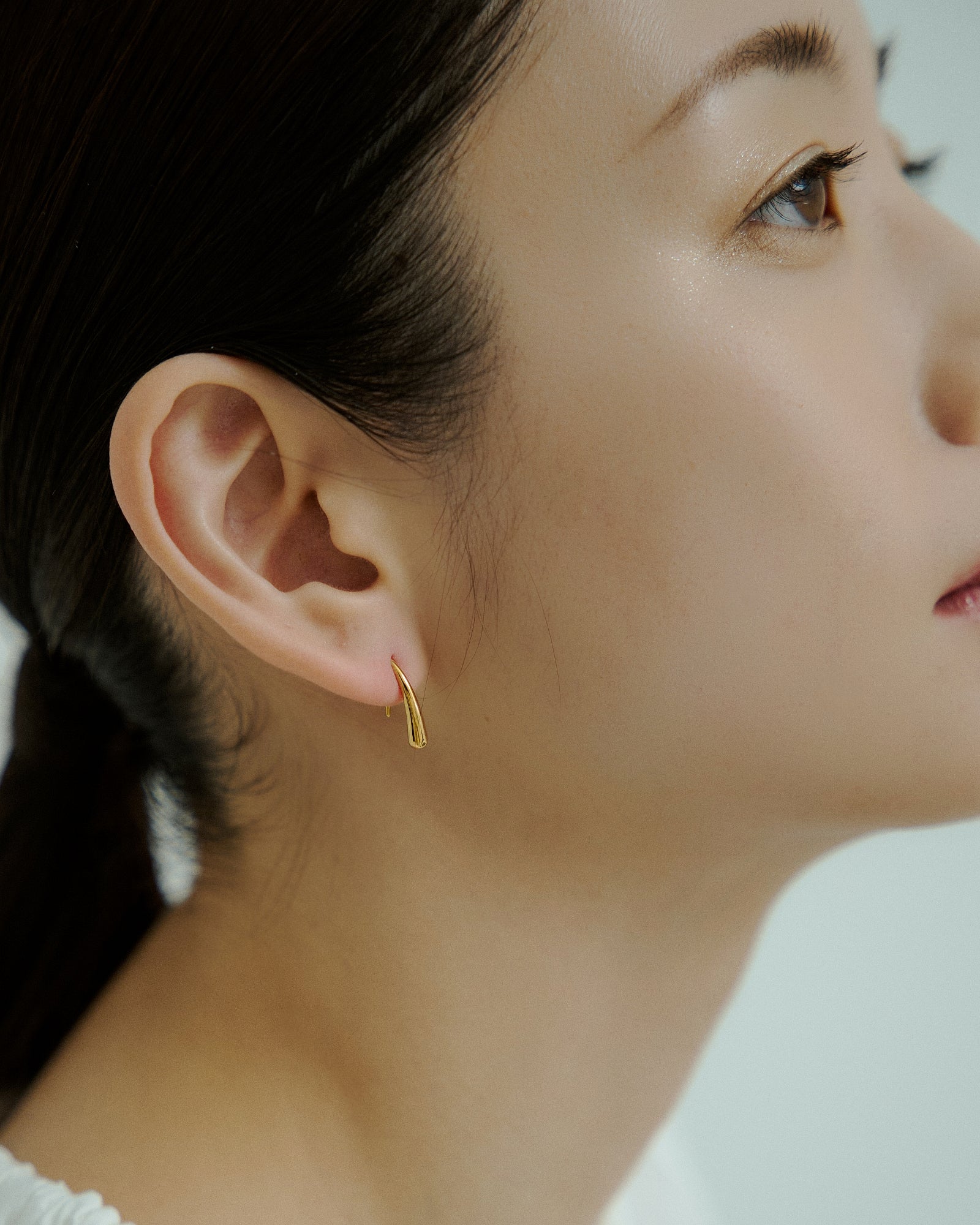 [24KGP]Tears Drop Pierce / Small
