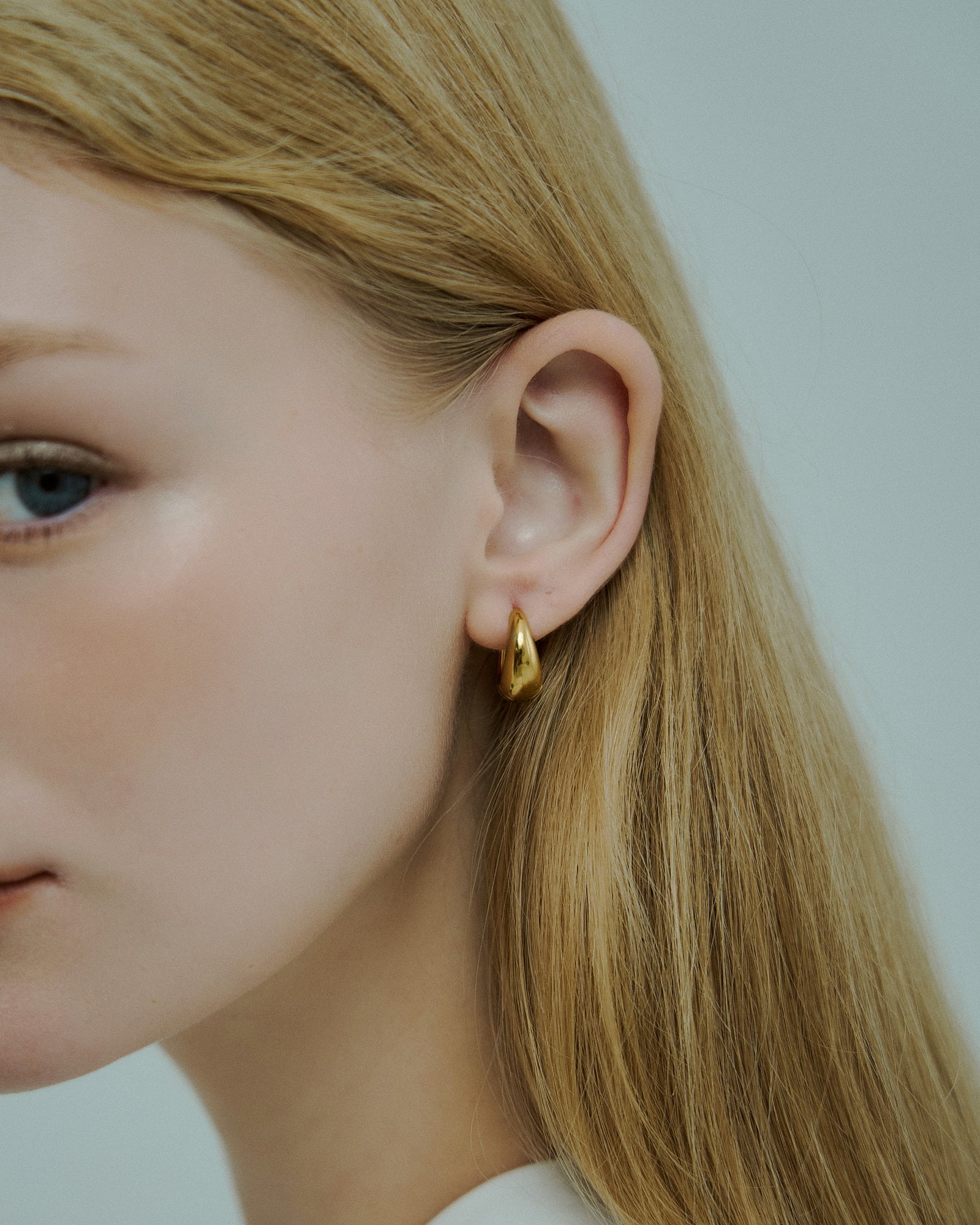 Chubby Drop Hoop Pierce