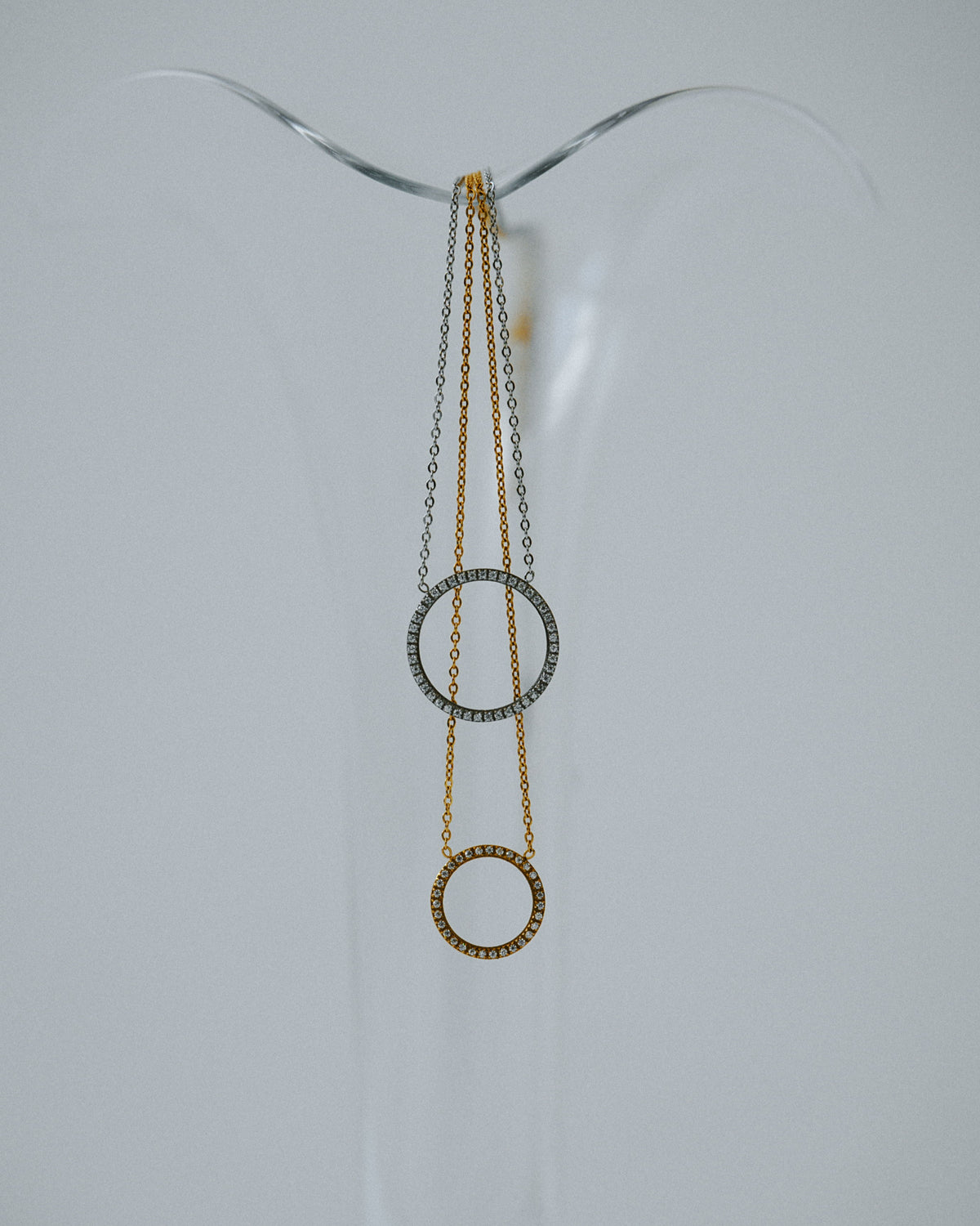 Halo Dia Necklace