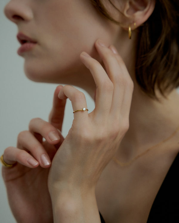 One Carat Pinky Ring