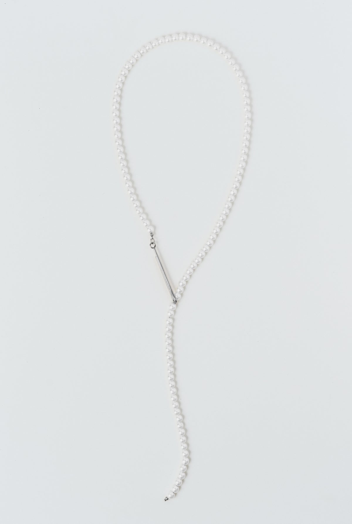 Pearl Y Shape Necklace