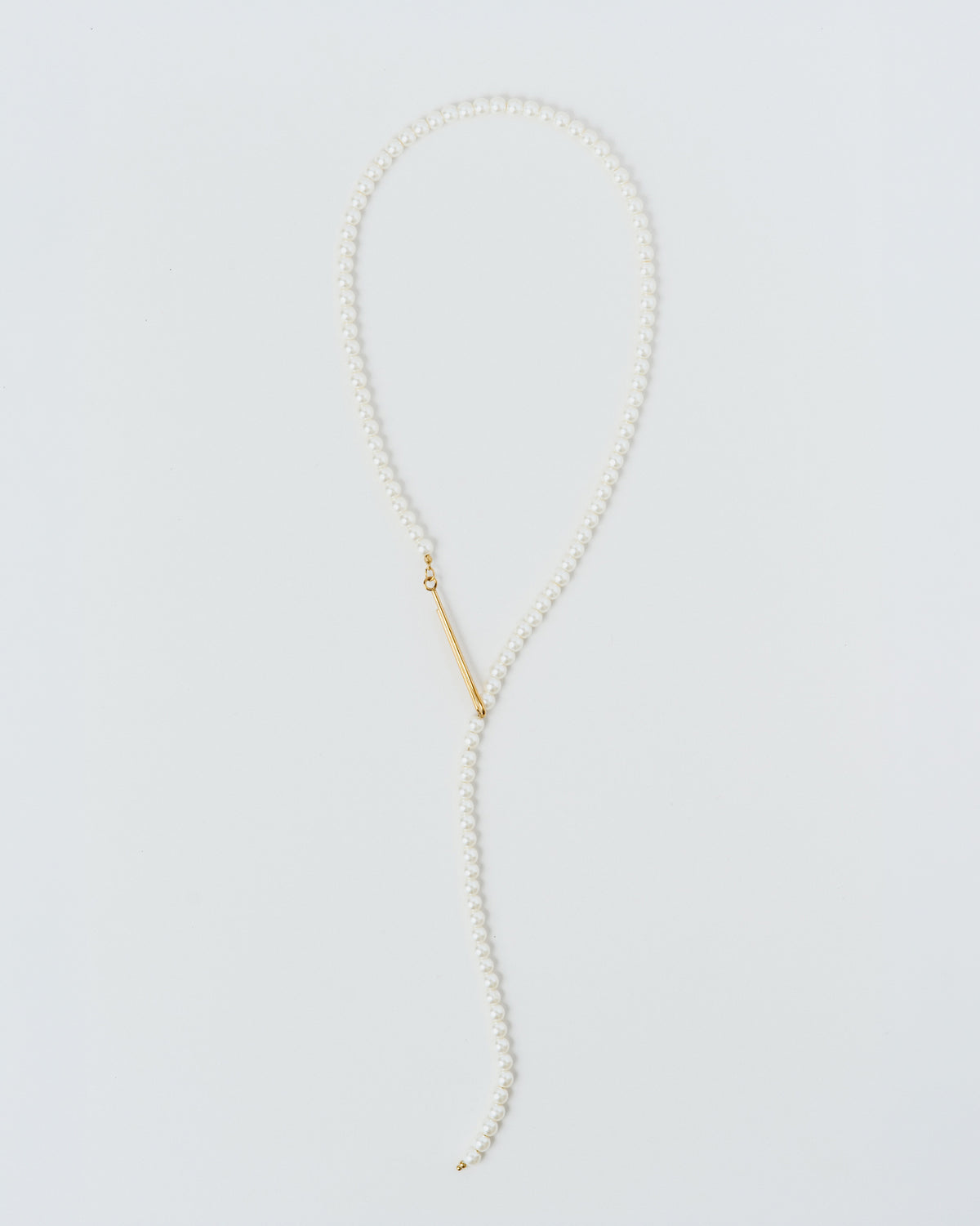 Pearl Y Shape Necklace
