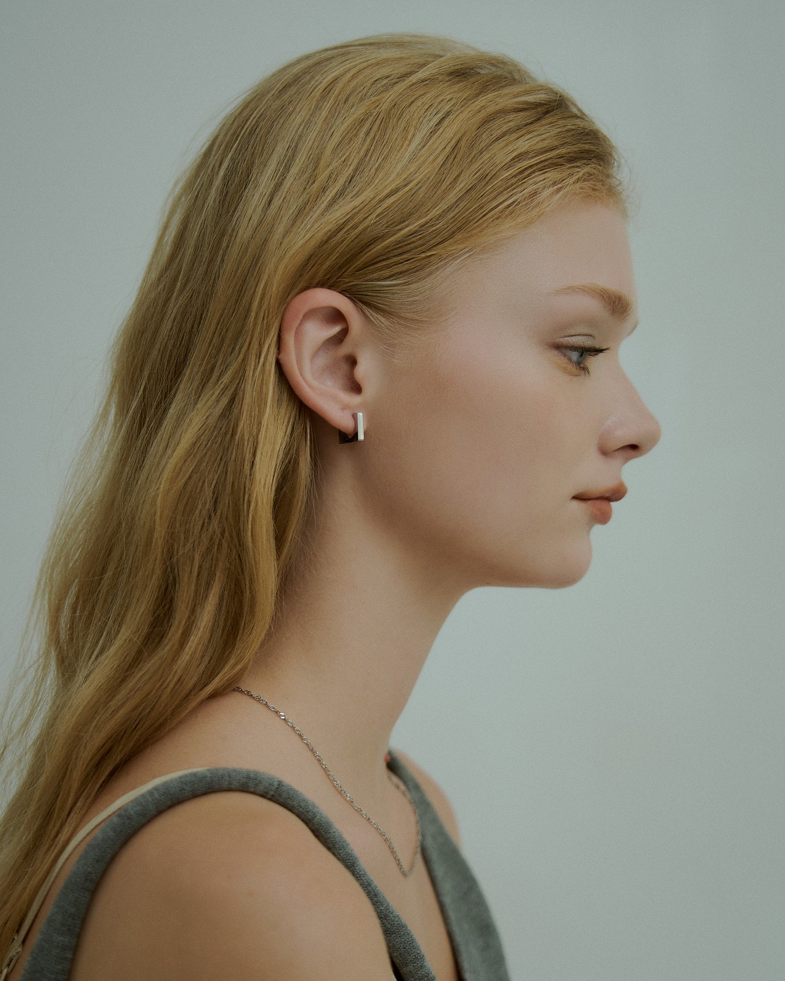 Round Square Hoop Pierce
