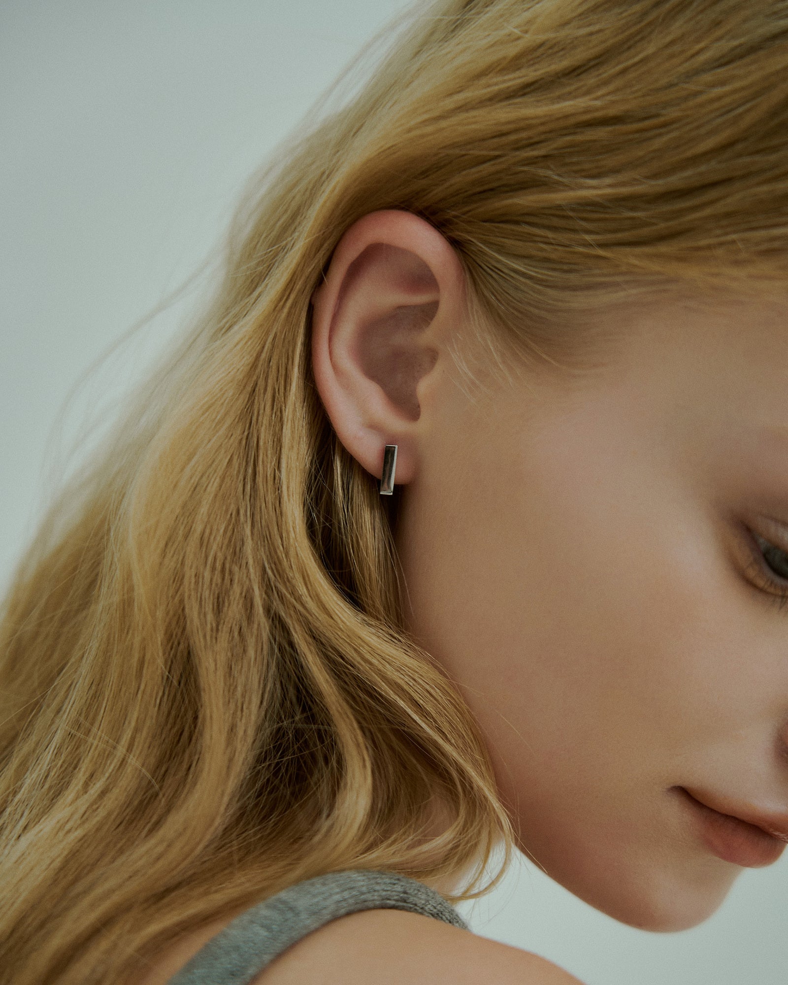 Round Square Hoop Pierce