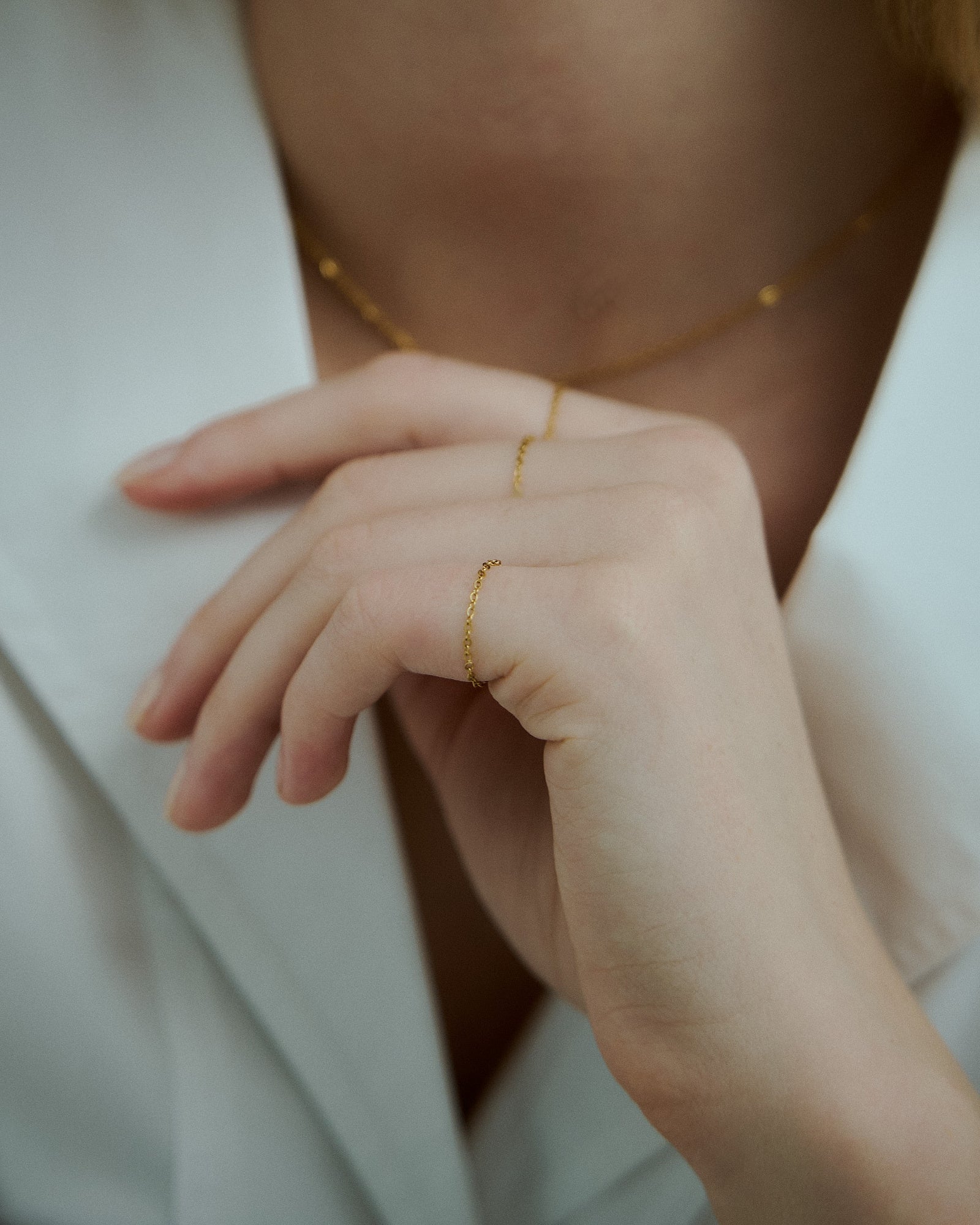 Sheer Chain Ring