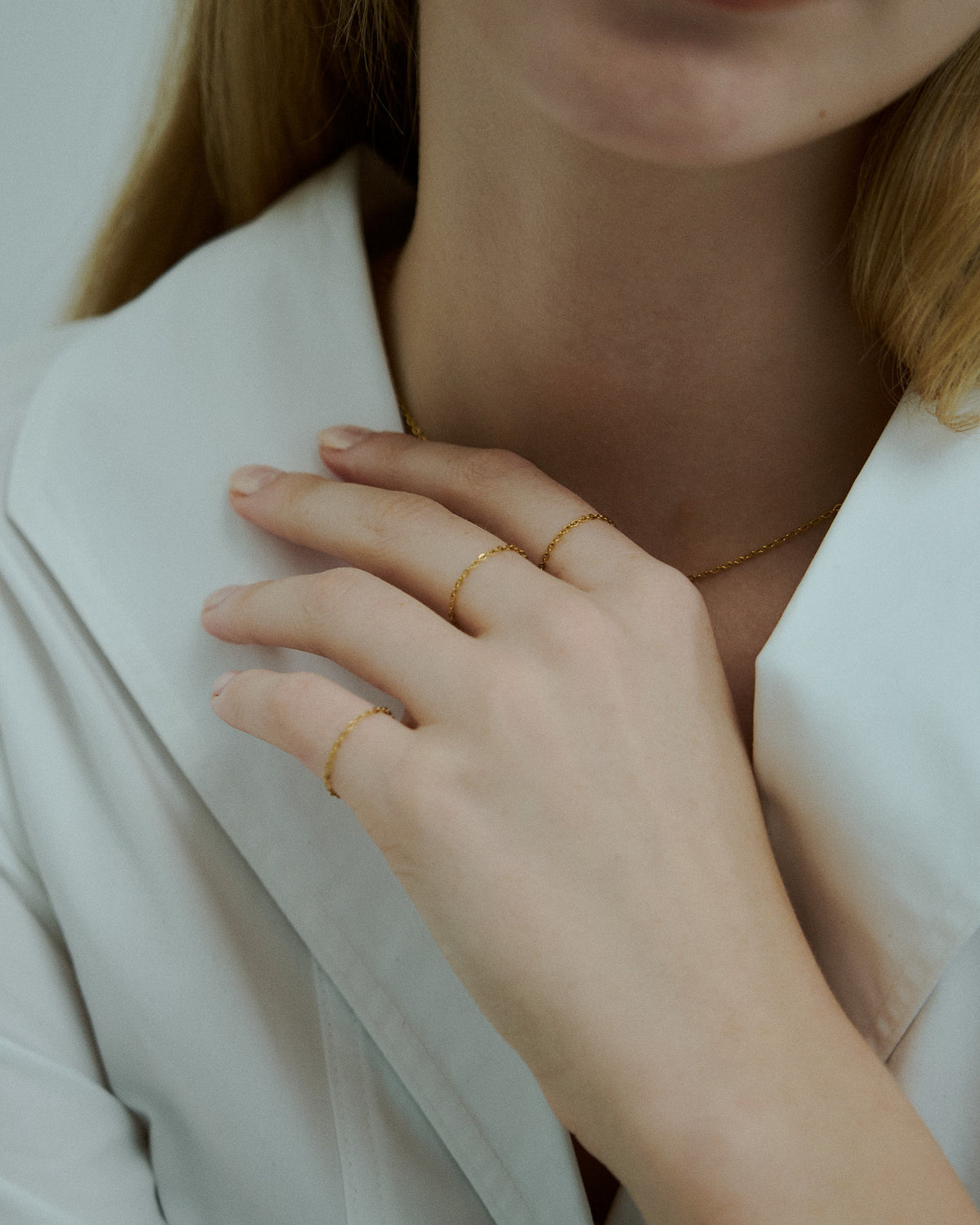 Sheer Chain Ring