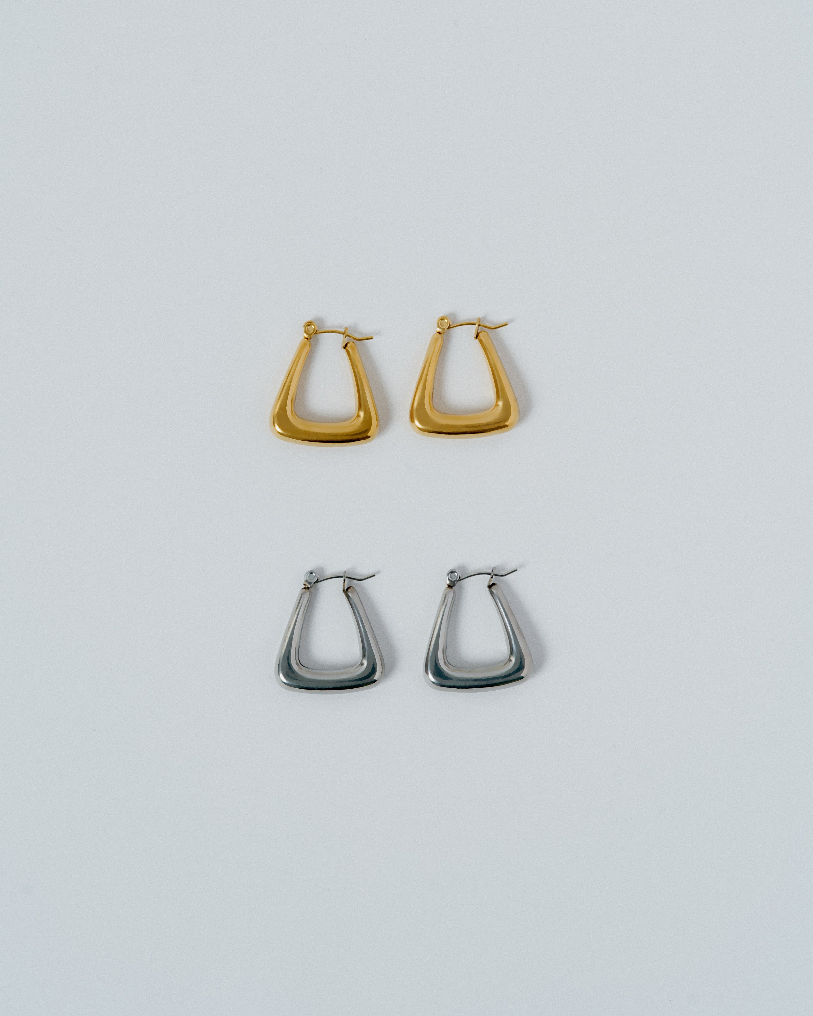 Triangle Hoop Pierce