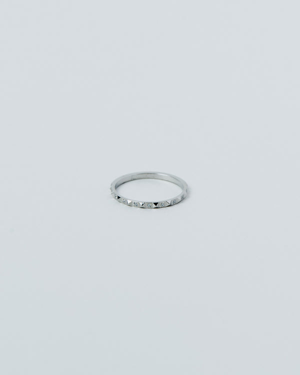 Zirconia Studs Ring
